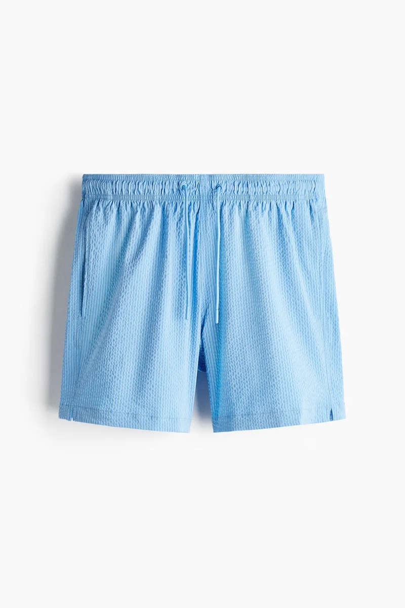 H&M  Seersucker swim shorts for Men | Best Price UAE
